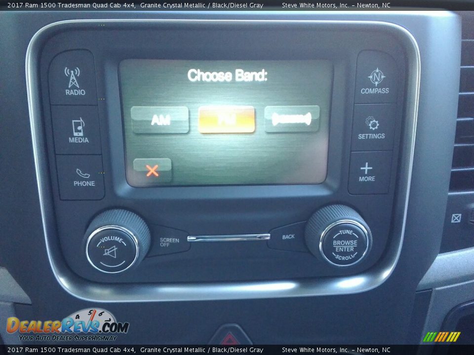 2017 Ram 1500 Tradesman Quad Cab 4x4 Granite Crystal Metallic / Black/Diesel Gray Photo #20