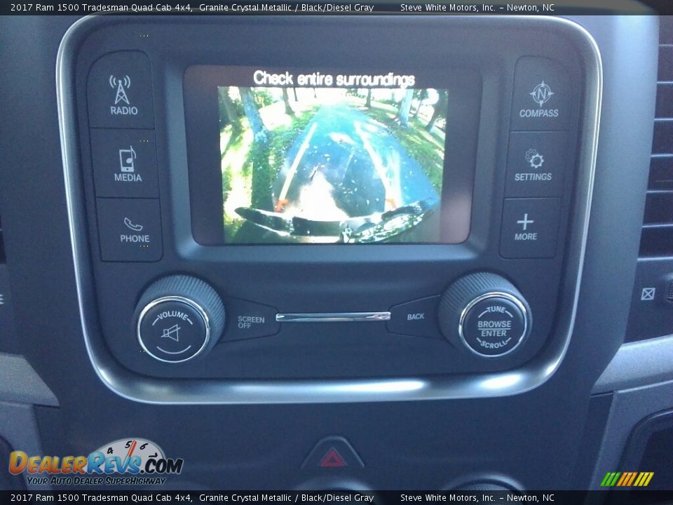 2017 Ram 1500 Tradesman Quad Cab 4x4 Granite Crystal Metallic / Black/Diesel Gray Photo #21