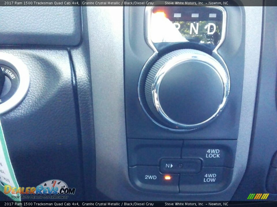 2017 Ram 1500 Tradesman Quad Cab 4x4 Granite Crystal Metallic / Black/Diesel Gray Photo #22