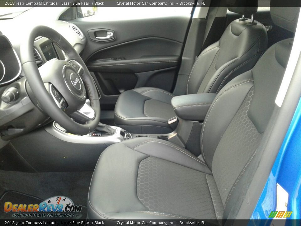 Front Seat of 2018 Jeep Compass Latitude Photo #9
