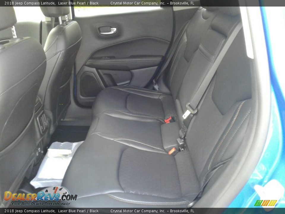 Rear Seat of 2018 Jeep Compass Latitude Photo #10
