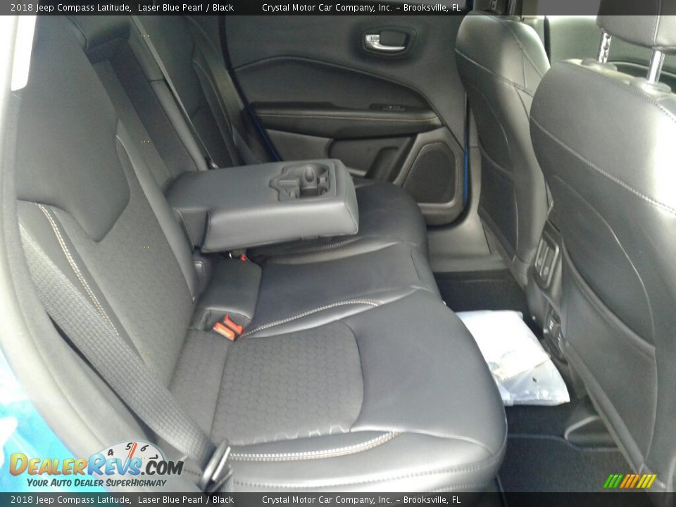 Rear Seat of 2018 Jeep Compass Latitude Photo #11