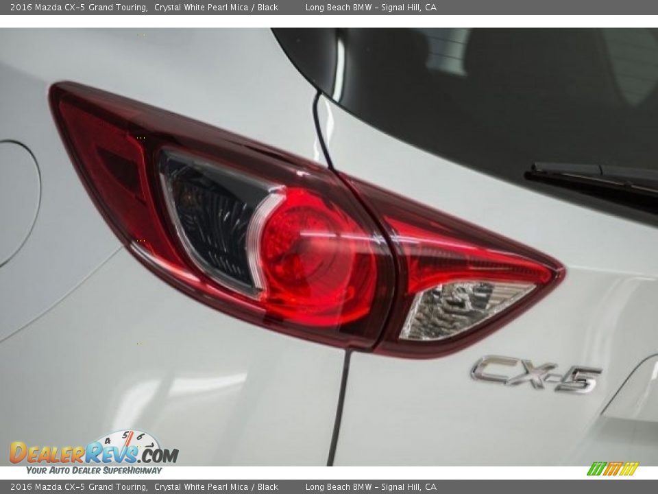 2016 Mazda CX-5 Grand Touring Crystal White Pearl Mica / Black Photo #7