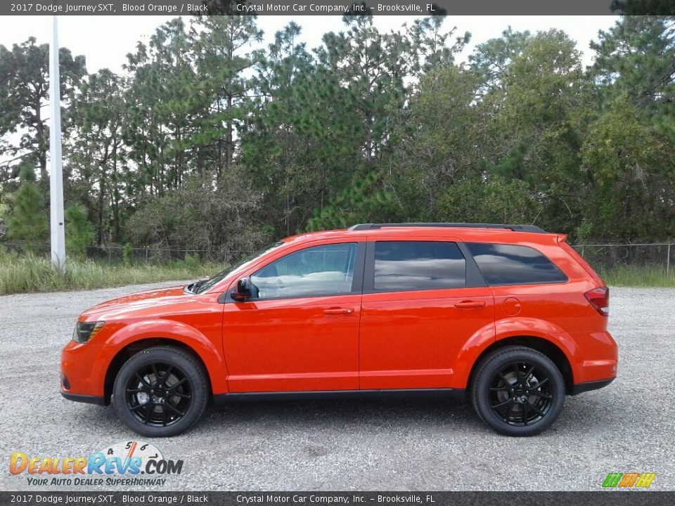 2017 Dodge Journey SXT Blood Orange / Black Photo #2