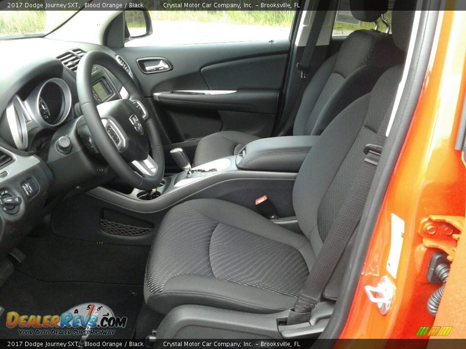 2017 Dodge Journey SXT Blood Orange / Black Photo #9