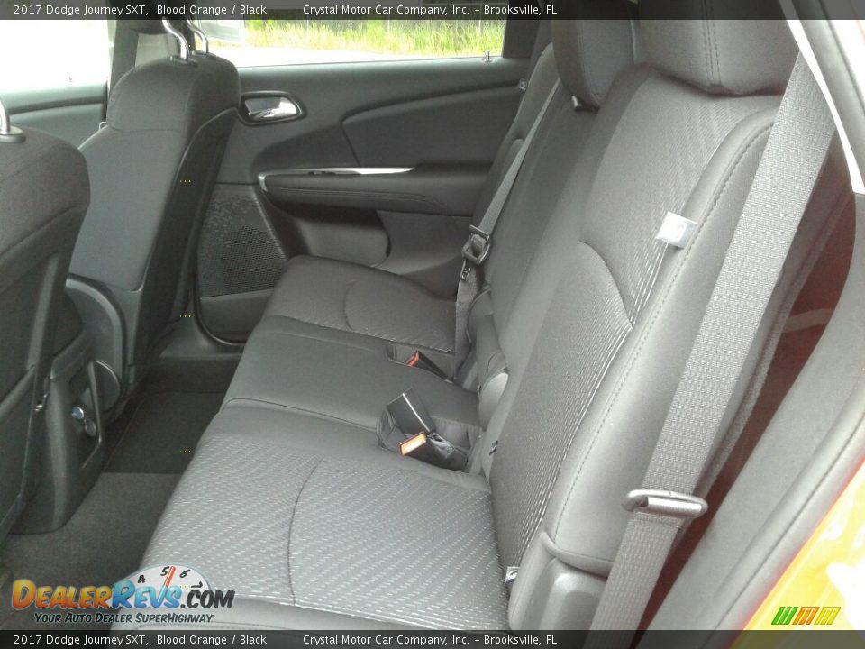 2017 Dodge Journey SXT Blood Orange / Black Photo #10