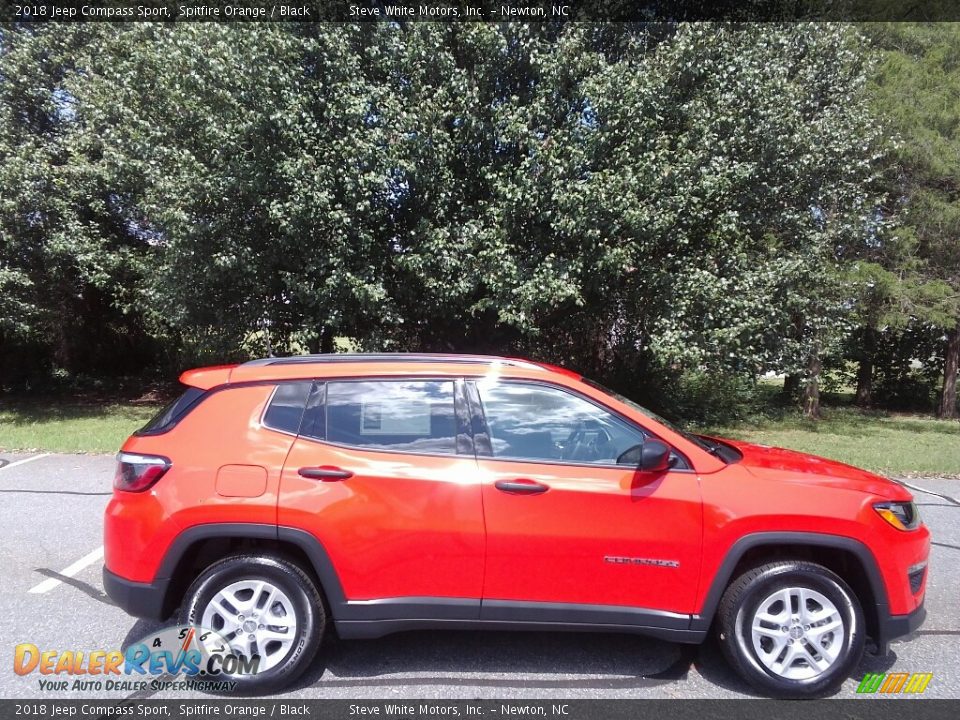 Spitfire Orange 2018 Jeep Compass Sport Photo #5