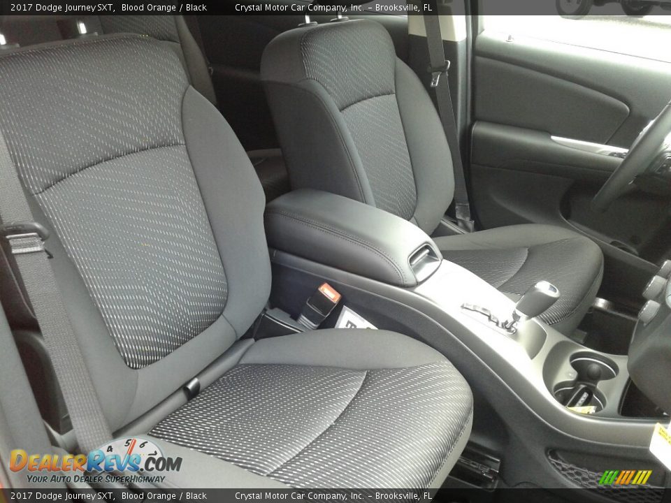 2017 Dodge Journey SXT Blood Orange / Black Photo #12