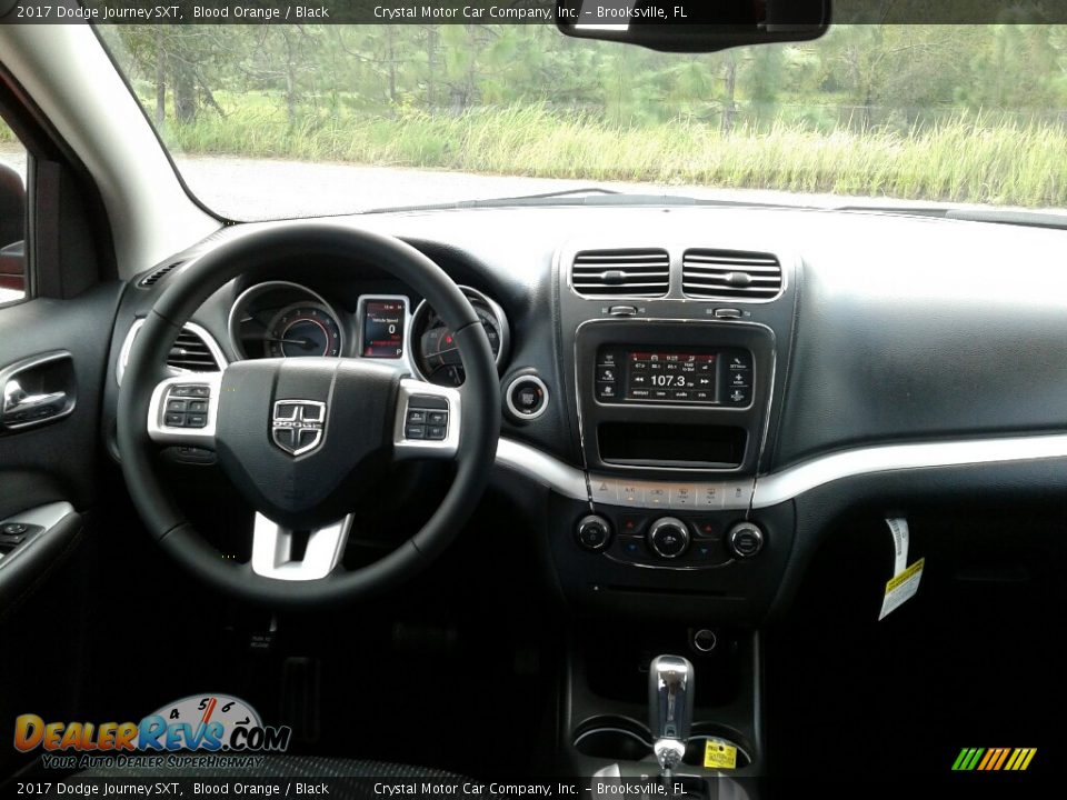 2017 Dodge Journey SXT Blood Orange / Black Photo #13