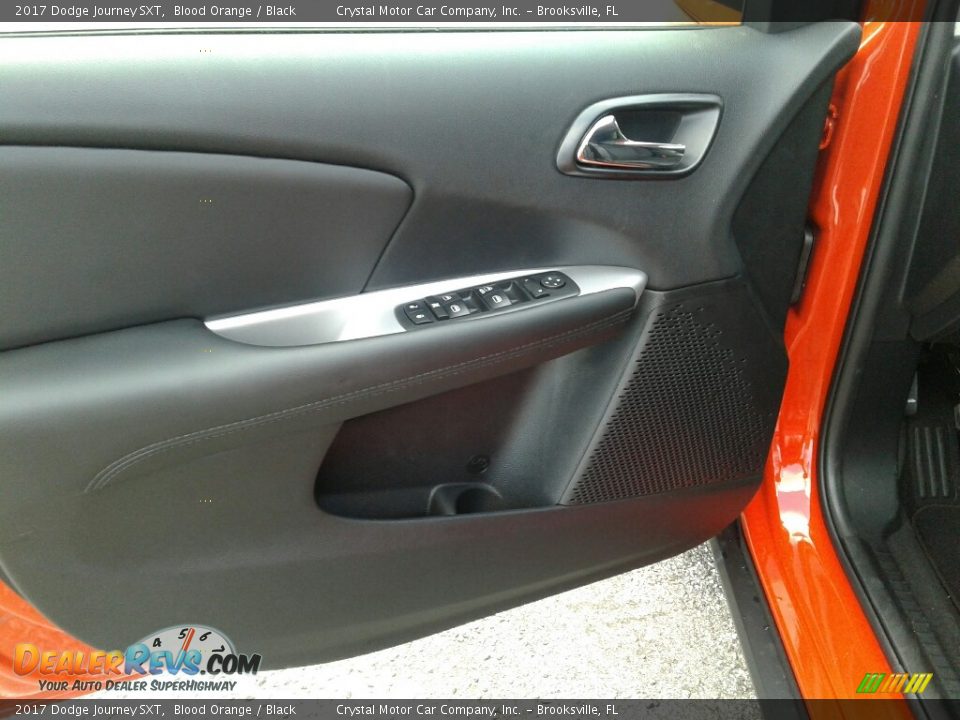 2017 Dodge Journey SXT Blood Orange / Black Photo #17