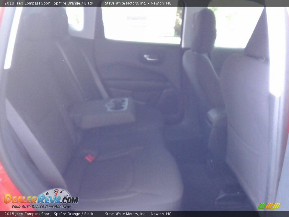 2018 Jeep Compass Sport Spitfire Orange / Black Photo #12