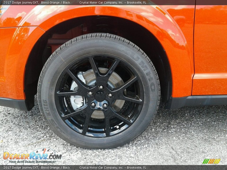 2017 Dodge Journey SXT Blood Orange / Black Photo #20
