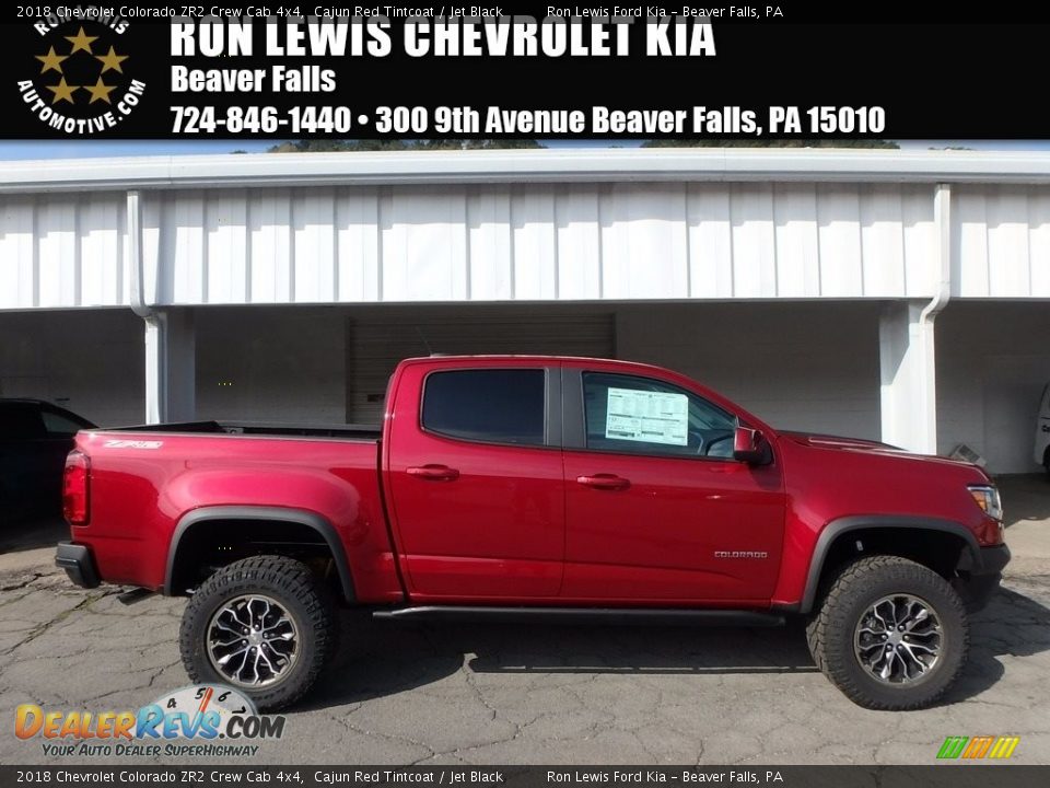 2018 Chevrolet Colorado ZR2 Crew Cab 4x4 Cajun Red Tintcoat / Jet Black Photo #1