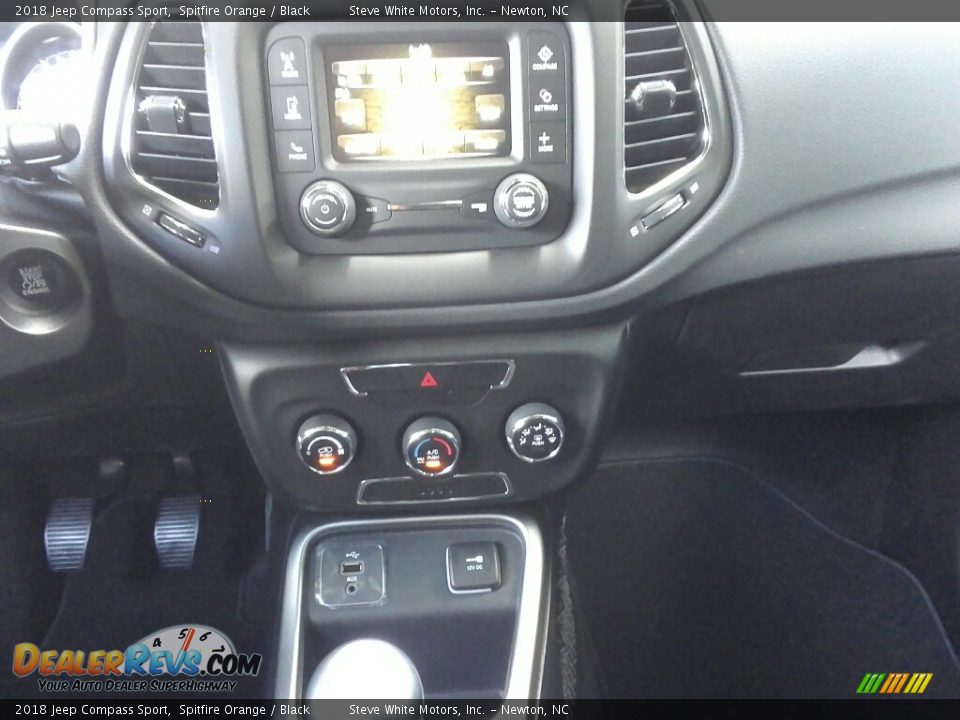 2018 Jeep Compass Sport Spitfire Orange / Black Photo #20