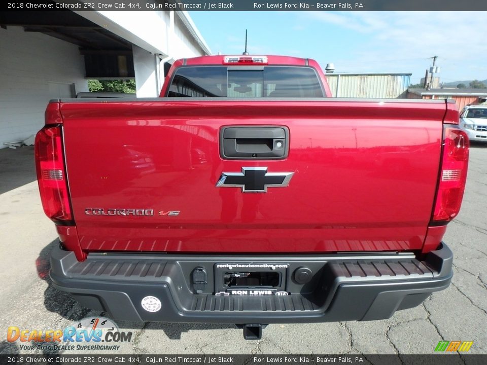 2018 Chevrolet Colorado ZR2 Crew Cab 4x4 Cajun Red Tintcoat / Jet Black Photo #3