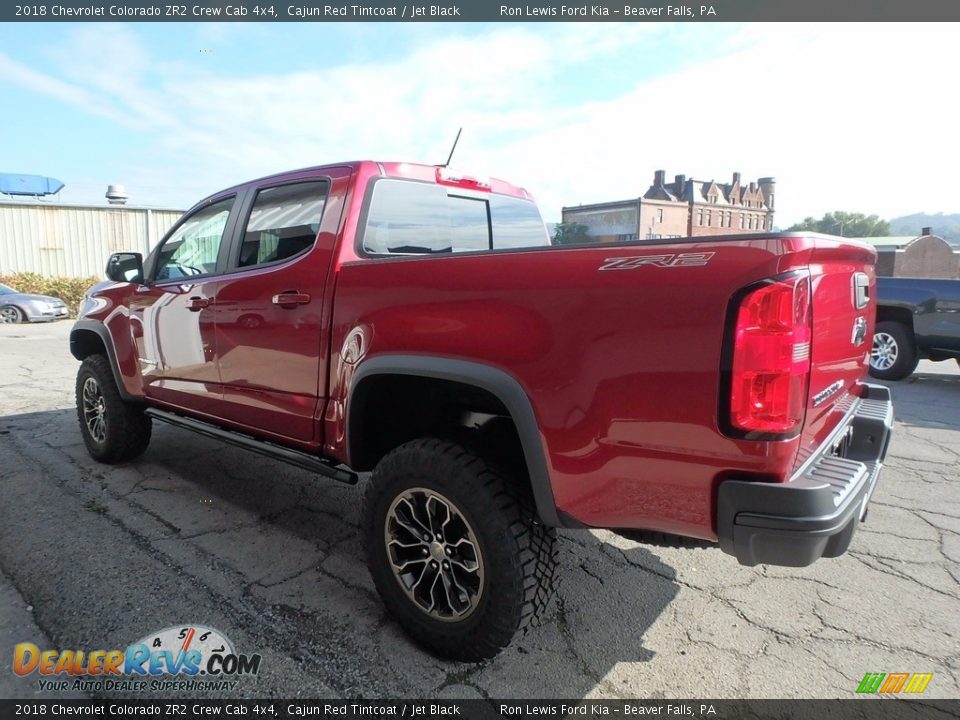 2018 Chevrolet Colorado ZR2 Crew Cab 4x4 Cajun Red Tintcoat / Jet Black Photo #4