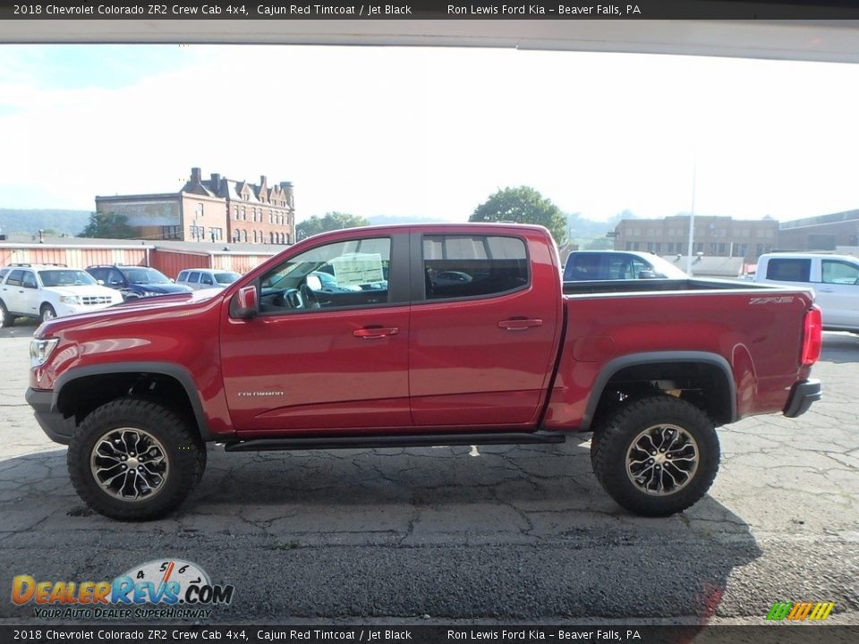 2018 Chevrolet Colorado ZR2 Crew Cab 4x4 Cajun Red Tintcoat / Jet Black Photo #5