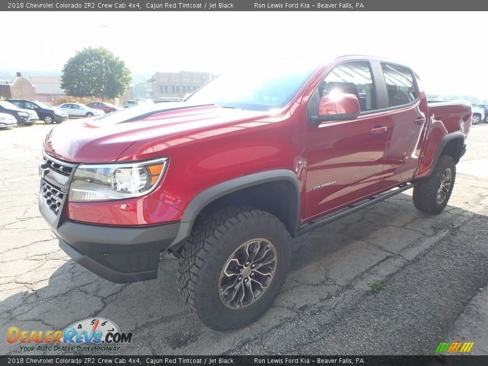 2018 Chevrolet Colorado ZR2 Crew Cab 4x4 Cajun Red Tintcoat / Jet Black Photo #6