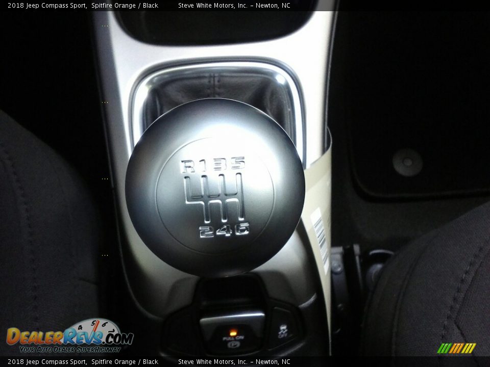 2018 Jeep Compass Sport Spitfire Orange / Black Photo #24