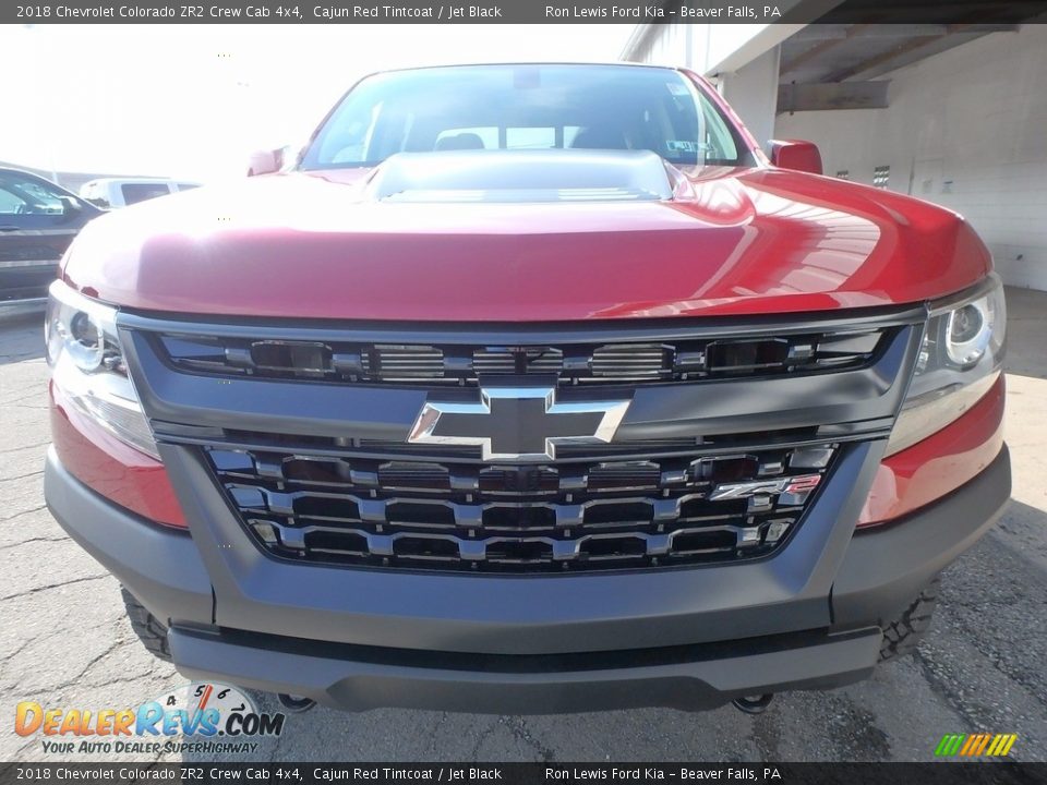 2018 Chevrolet Colorado ZR2 Crew Cab 4x4 Cajun Red Tintcoat / Jet Black Photo #7