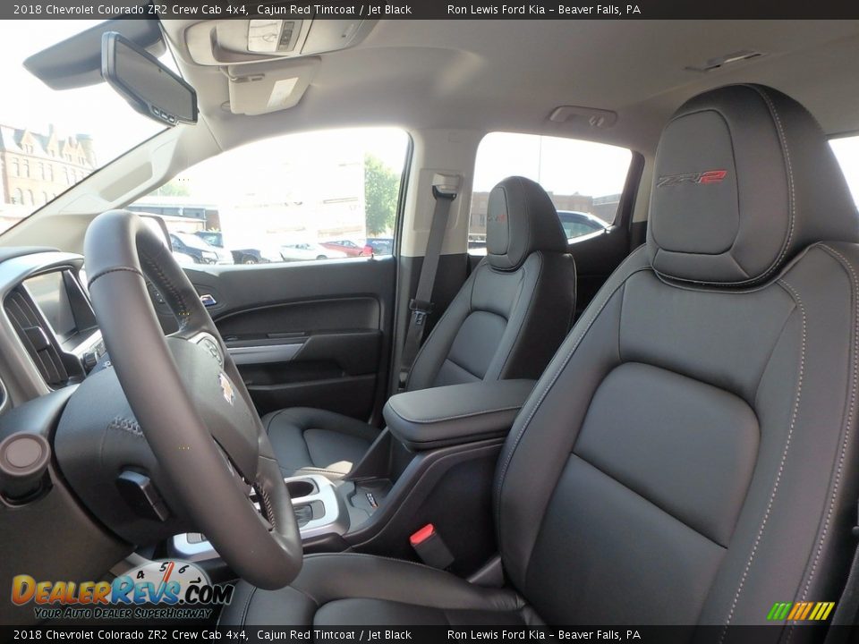 2018 Chevrolet Colorado ZR2 Crew Cab 4x4 Cajun Red Tintcoat / Jet Black Photo #10