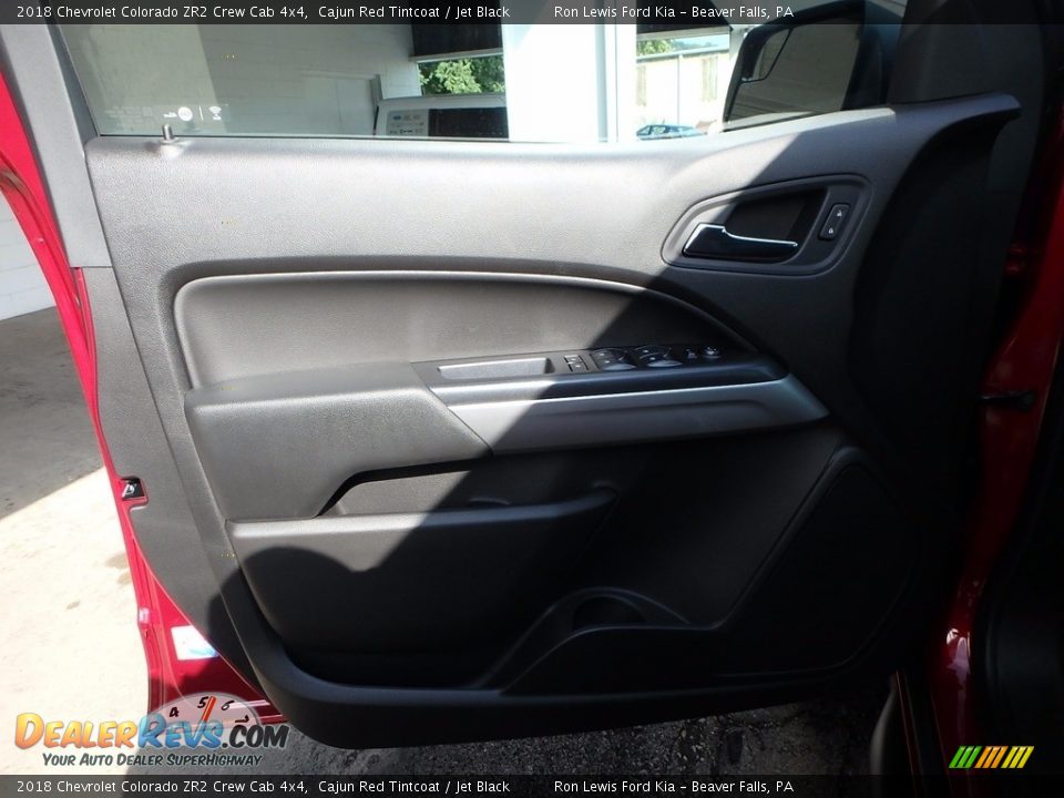 2018 Chevrolet Colorado ZR2 Crew Cab 4x4 Cajun Red Tintcoat / Jet Black Photo #13