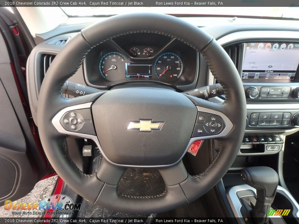 2018 Chevrolet Colorado ZR2 Crew Cab 4x4 Cajun Red Tintcoat / Jet Black Photo #16
