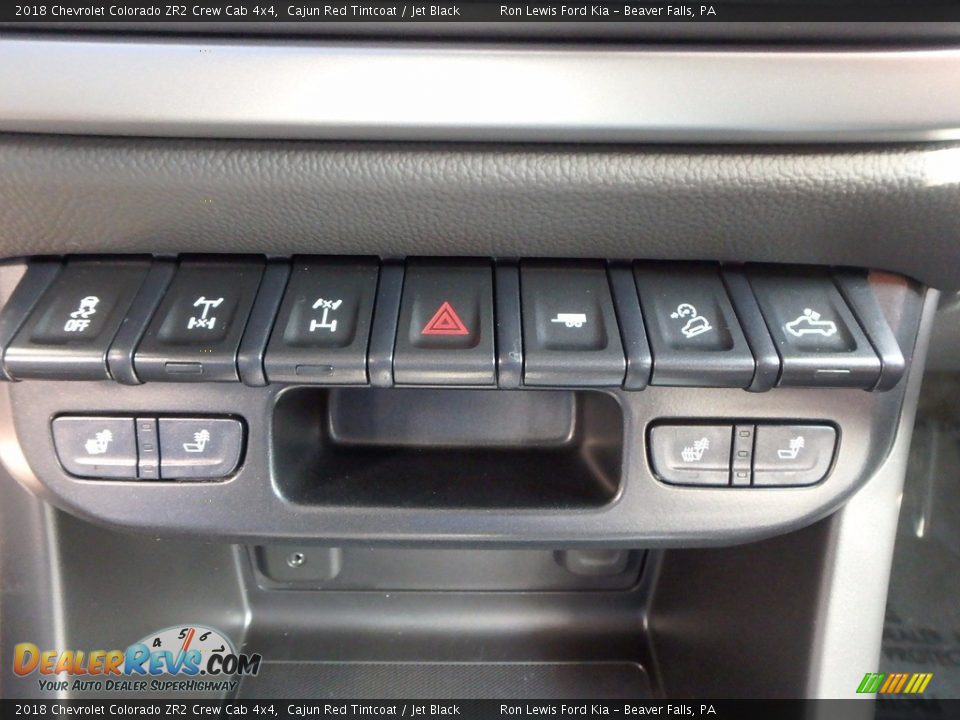 2018 Chevrolet Colorado ZR2 Crew Cab 4x4 Cajun Red Tintcoat / Jet Black Photo #17