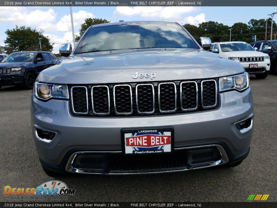 2018 Jeep Grand Cherokee Limited 4x4 Billet Silver Metallic / Black Photo #2