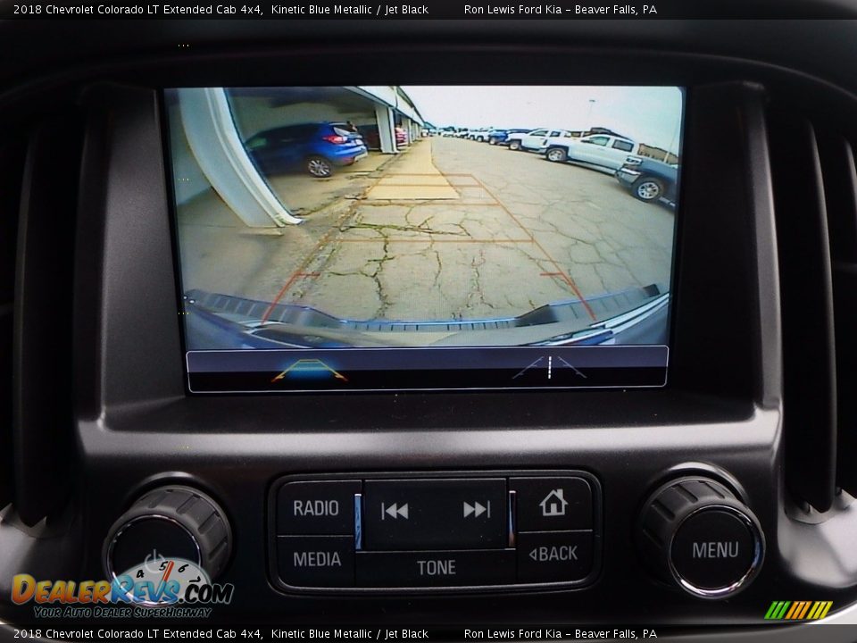 2018 Chevrolet Colorado LT Extended Cab 4x4 Kinetic Blue Metallic / Jet Black Photo #19