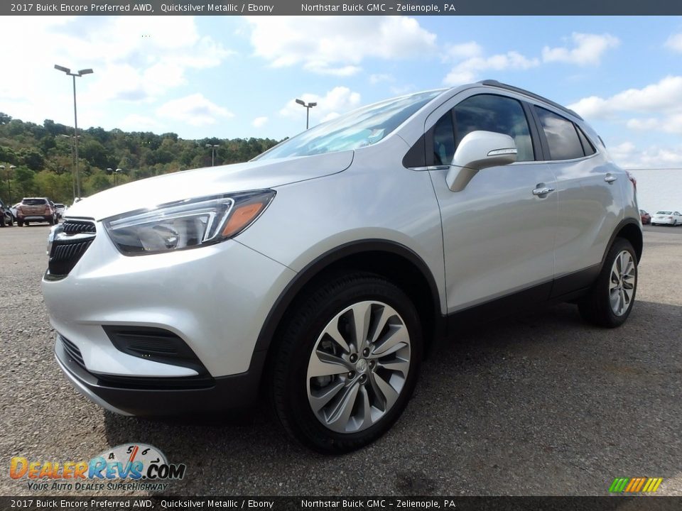2017 Buick Encore Preferred AWD Quicksilver Metallic / Ebony Photo #1