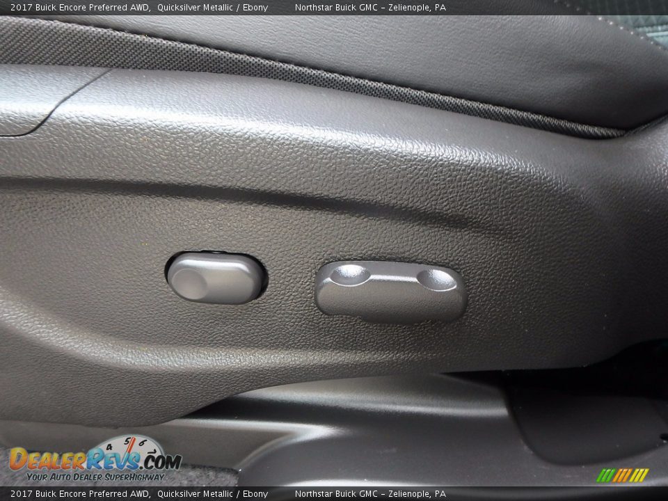 2017 Buick Encore Preferred AWD Quicksilver Metallic / Ebony Photo #15