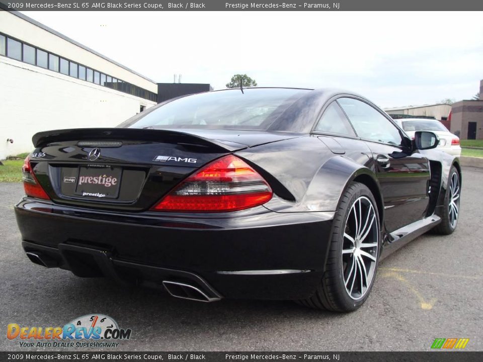 2009 Mercedes-Benz SL 65 AMG Black Series Coupe Black / Black Photo #4