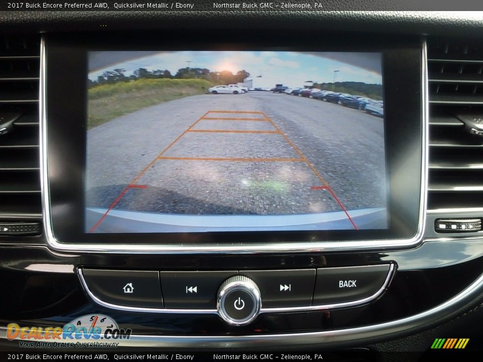 2017 Buick Encore Preferred AWD Quicksilver Metallic / Ebony Photo #18