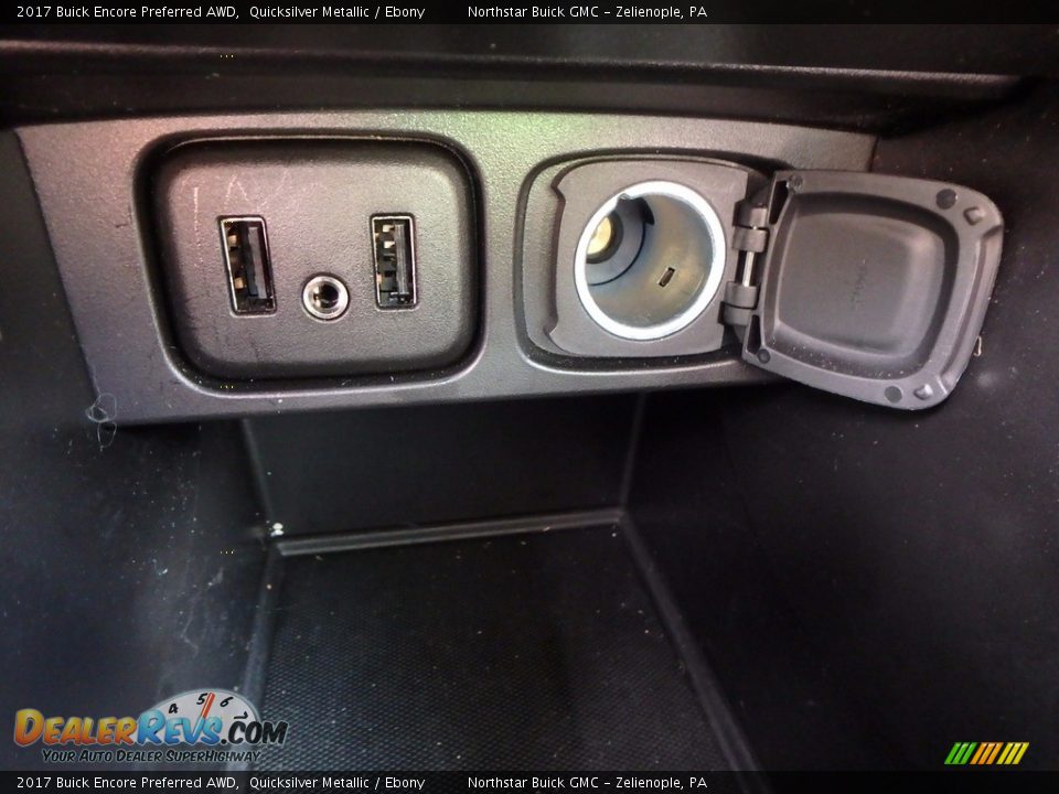 2017 Buick Encore Preferred AWD Quicksilver Metallic / Ebony Photo #19