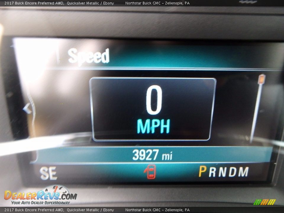 2017 Buick Encore Preferred AWD Quicksilver Metallic / Ebony Photo #20