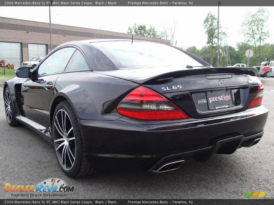 2009 Mercedes-Benz SL 65 AMG Black Series Coupe Black / Black Photo #6
