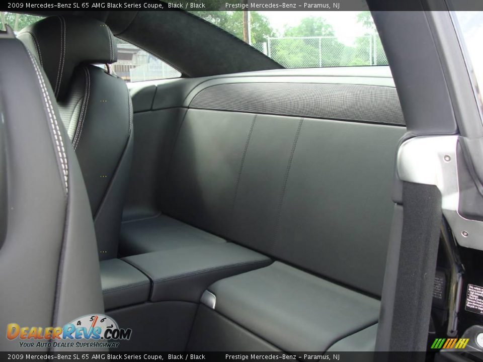 2009 Mercedes-Benz SL 65 AMG Black Series Coupe Black / Black Photo #8