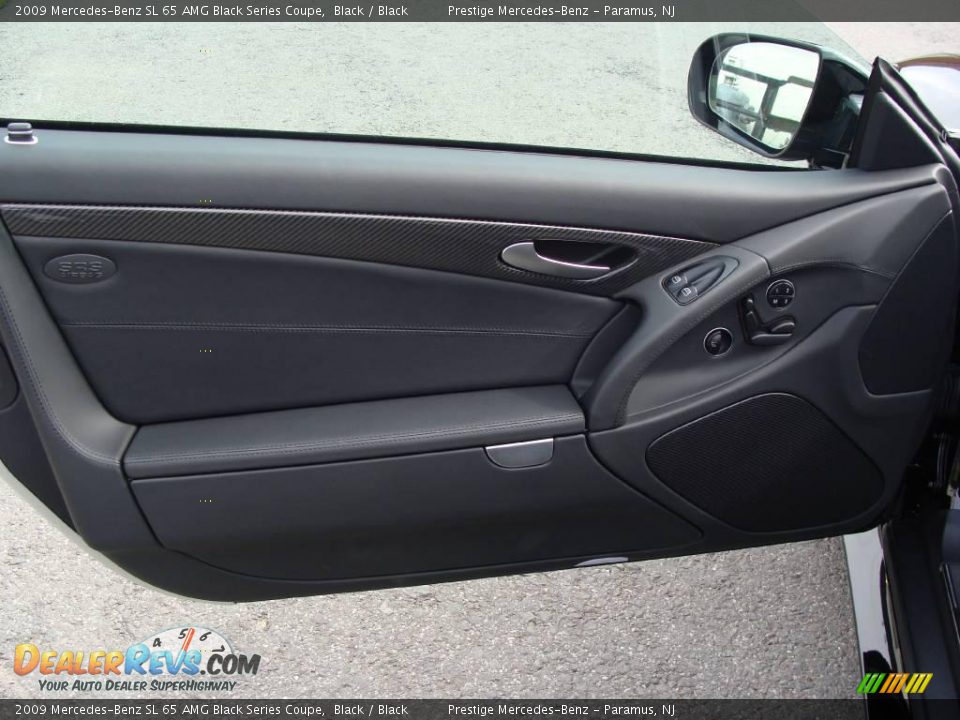 2009 Mercedes-Benz SL 65 AMG Black Series Coupe Black / Black Photo #9