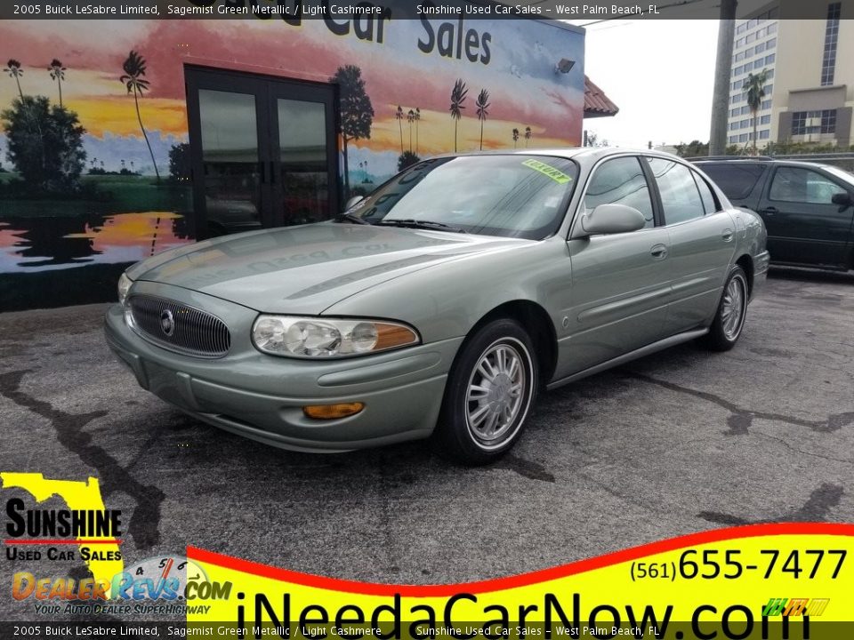 2005 Buick LeSabre Limited Sagemist Green Metallic / Light Cashmere Photo #1