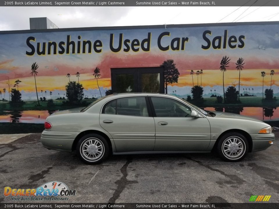 2005 Buick LeSabre Limited Sagemist Green Metallic / Light Cashmere Photo #2