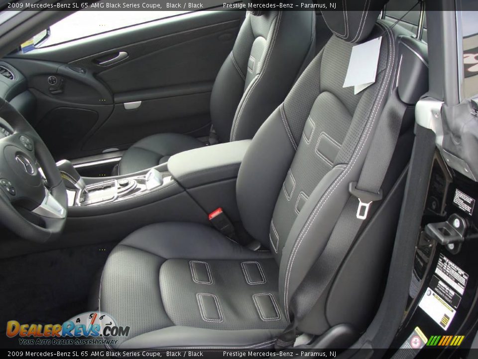 2009 Mercedes-Benz SL 65 AMG Black Series Coupe Black / Black Photo #12