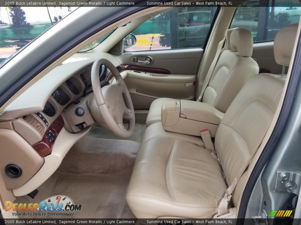 2005 Buick LeSabre Limited Sagemist Green Metallic / Light Cashmere Photo #7