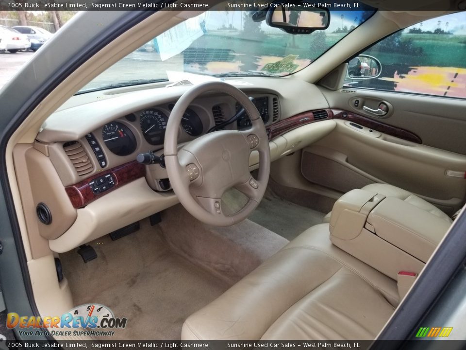 2005 Buick LeSabre Limited Sagemist Green Metallic / Light Cashmere Photo #8