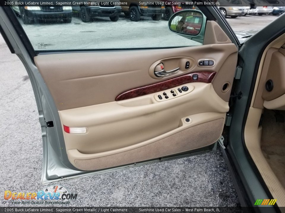 2005 Buick LeSabre Limited Sagemist Green Metallic / Light Cashmere Photo #9
