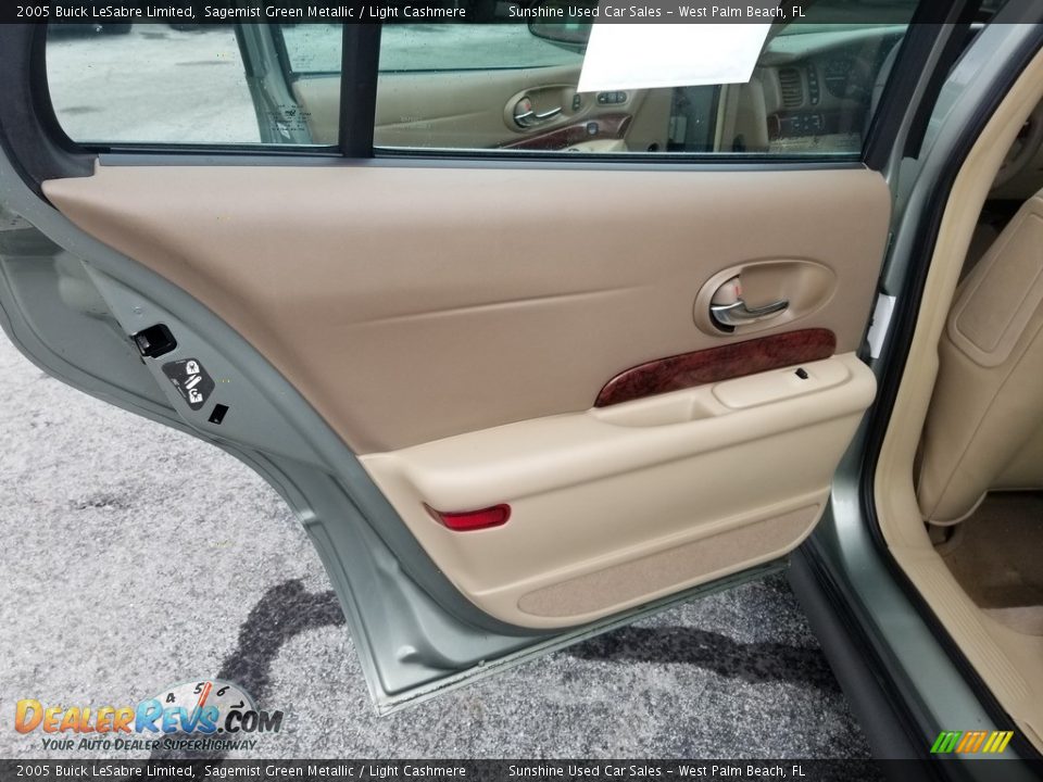 2005 Buick LeSabre Limited Sagemist Green Metallic / Light Cashmere Photo #11