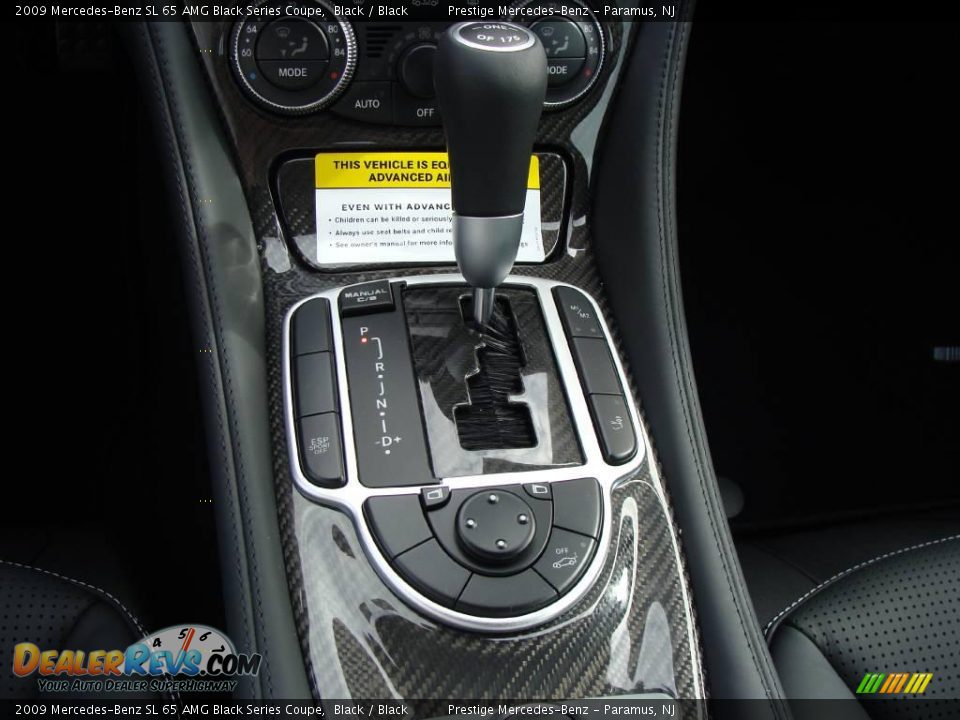 2009 Mercedes-Benz SL 65 AMG Black Series Coupe Black / Black Photo #14
