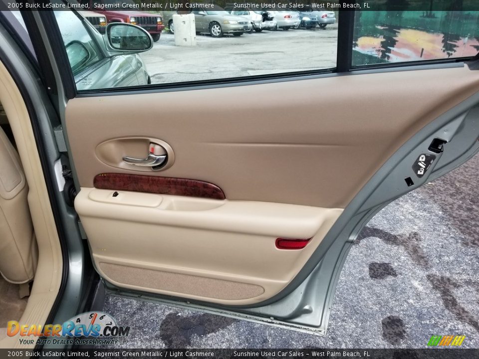 2005 Buick LeSabre Limited Sagemist Green Metallic / Light Cashmere Photo #13