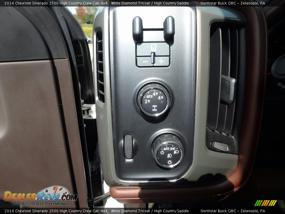 2014 Chevrolet Silverado 1500 High Country Crew Cab 4x4 White Diamond Tricoat / High Country Saddle Photo #20