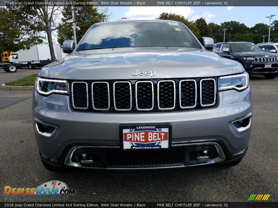 2018 Jeep Grand Cherokee Limited 4x4 Sterling Edition Billet Silver Metallic / Black Photo #2